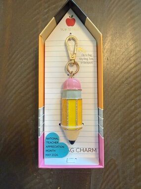 True to Form Pencil Handbag Charm NIP